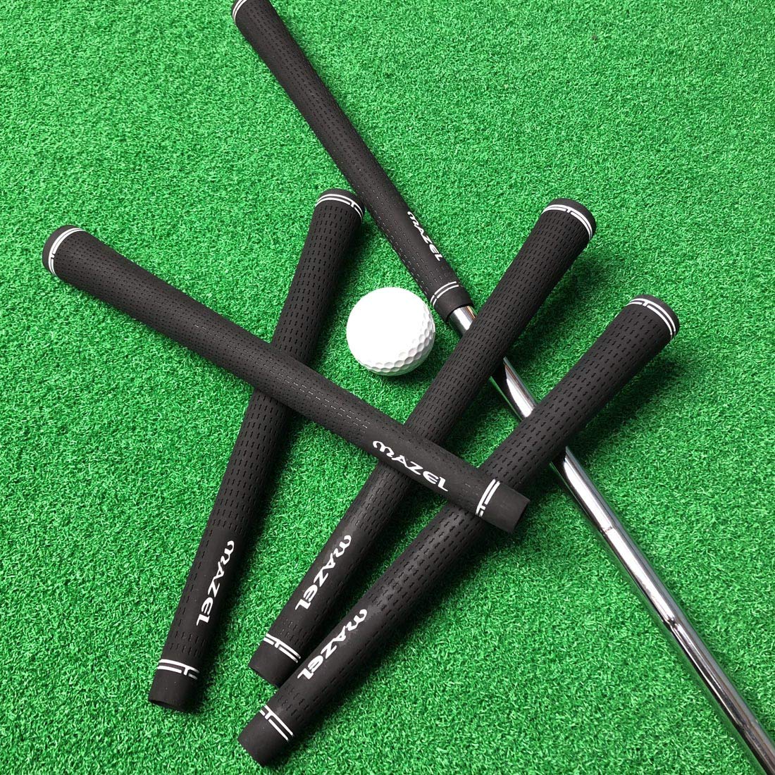 Amazon.com : MAZEL Rubber Golf Grips Set of 10 - Midsize/ Standard